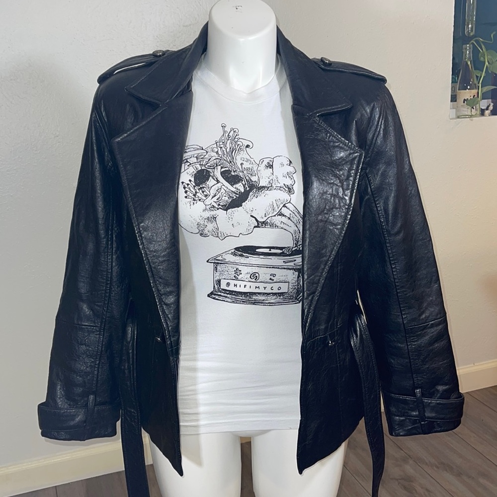 Vintage  100%  Leather Jacket.